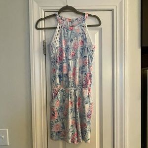 XXS Lilly Pulitzer Shining Sea Romper!